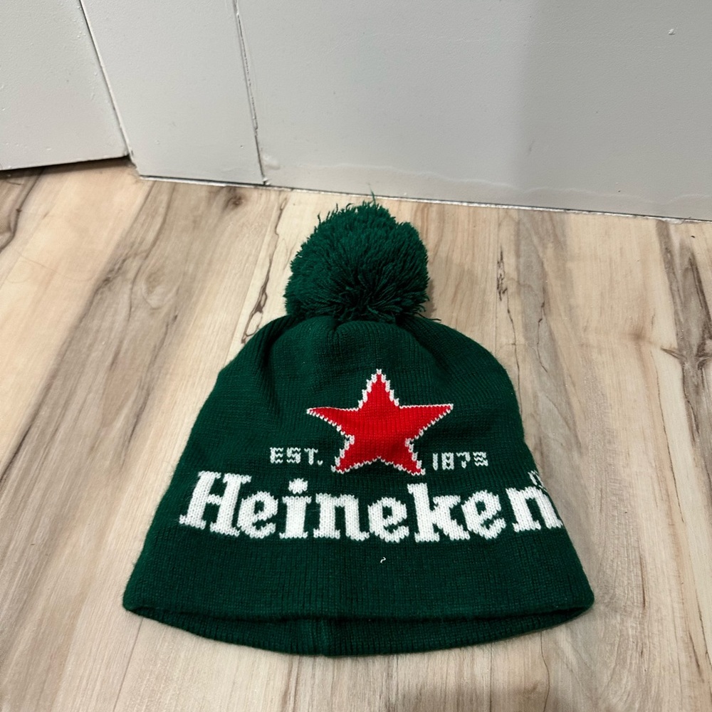 Heineken hat (original from Amsterdam Heineken factory)